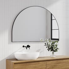Riley Arched Aluminium Mirror